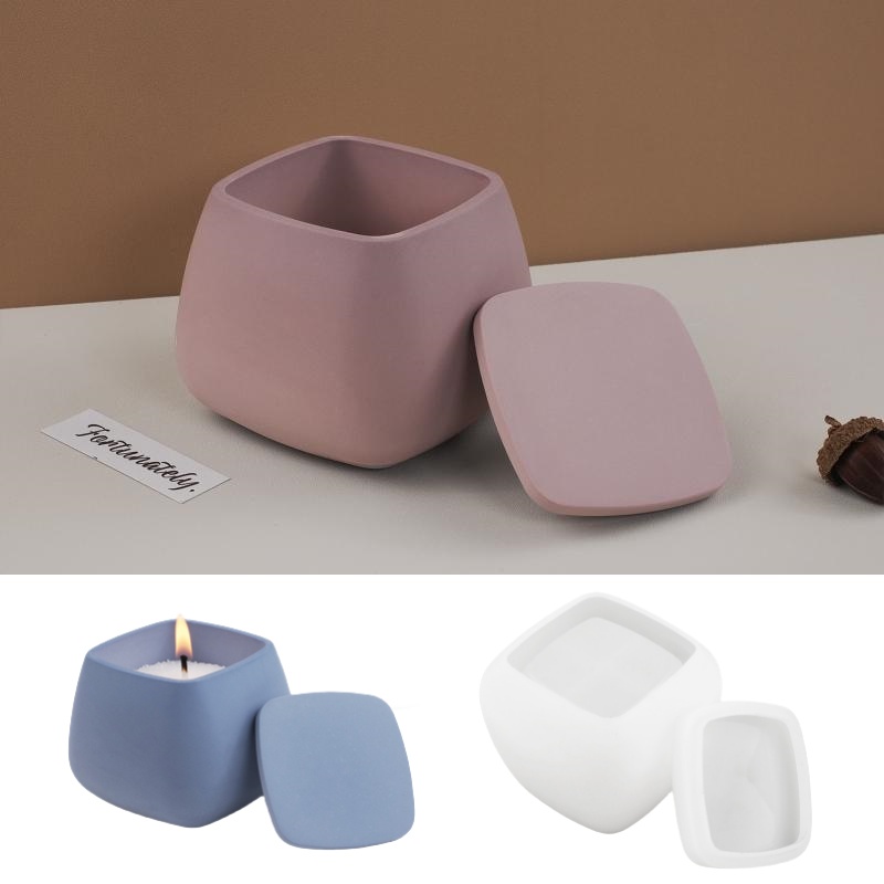 Candle Making Diy - 1 комплект, квадратная коробка для хранения,