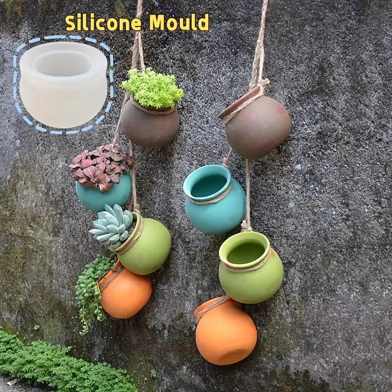 Candle Making Diy - Силиконовые формы для цветочных горшков, формы