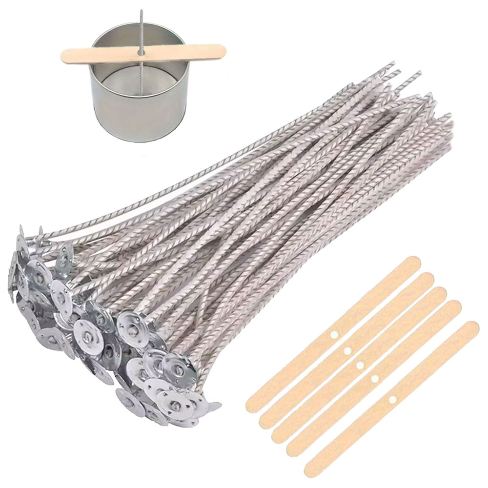 Candle Making Wicks - 55 шт., фитиль для цветочной свечи,