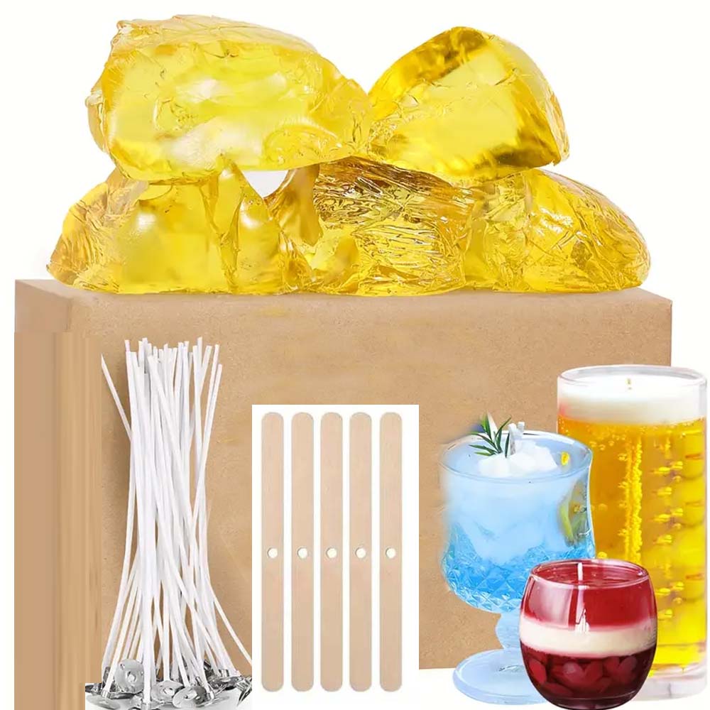 200 г желтого прозрачного геля – обзор и цена Candle Making Wicks