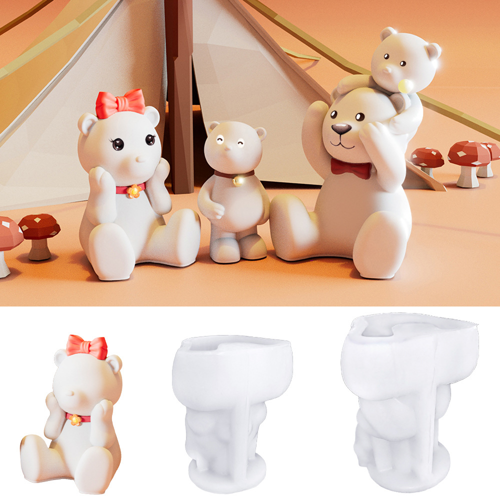 DIY Handmade 3D Bear Candle Si – обзор и цена Candle Making Diy