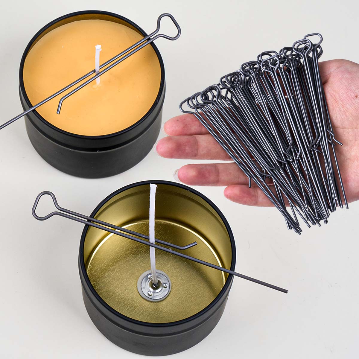 5/10 шт. держателей для фитиле – обзор и цена Candle Making Wicks