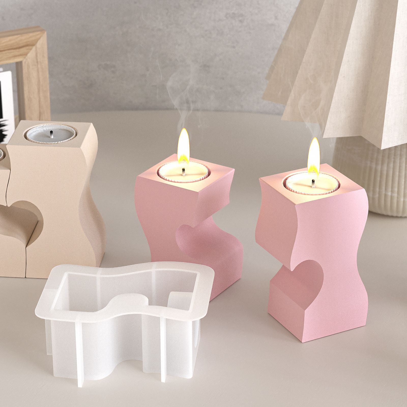 S сердце подсвечник силиконовы – обзор и цена Candle Making Classes
