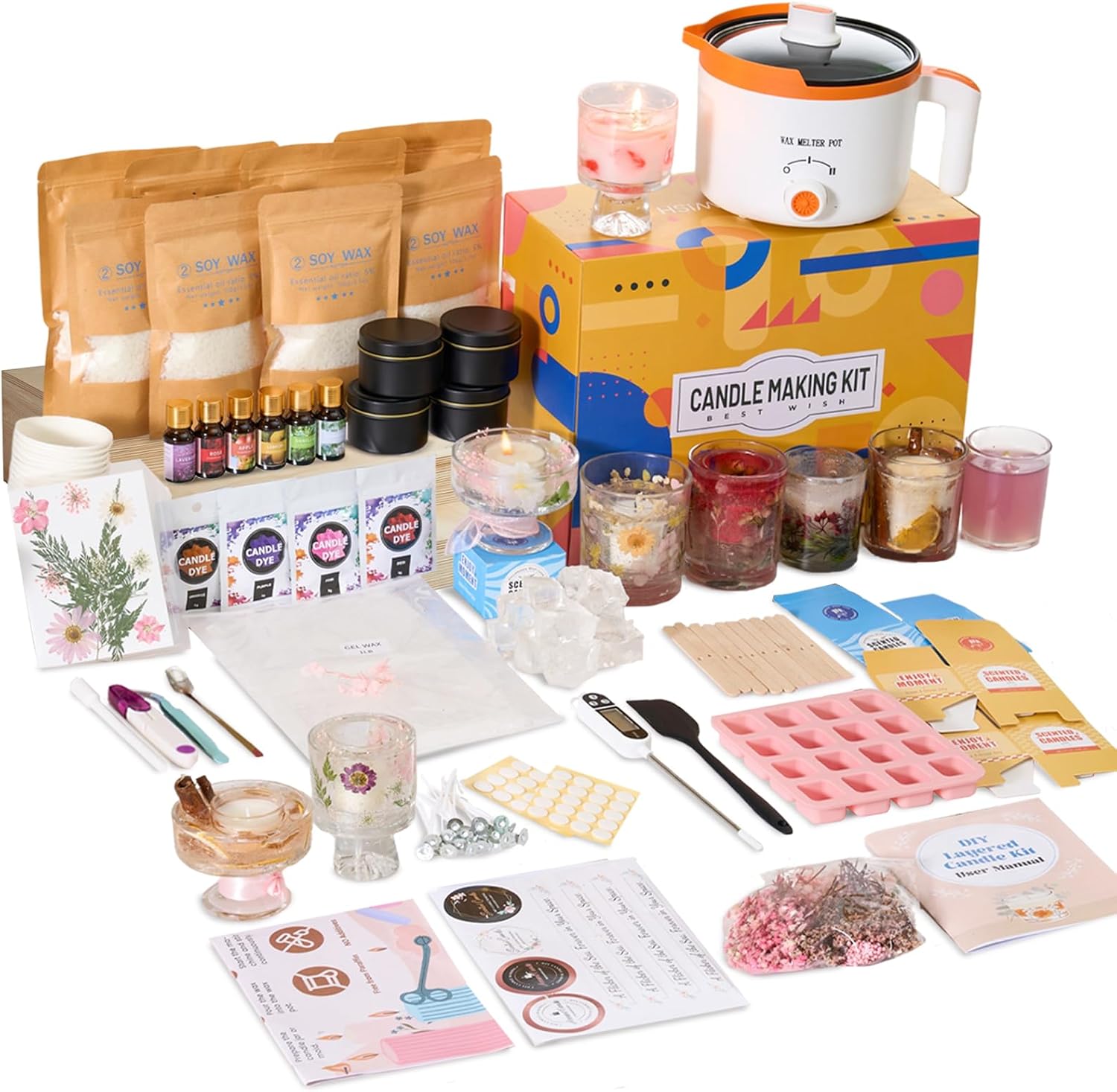 Набор для изготовления свечей  – обзор и цена Candle Making For Beginners